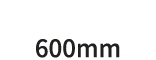 600mm